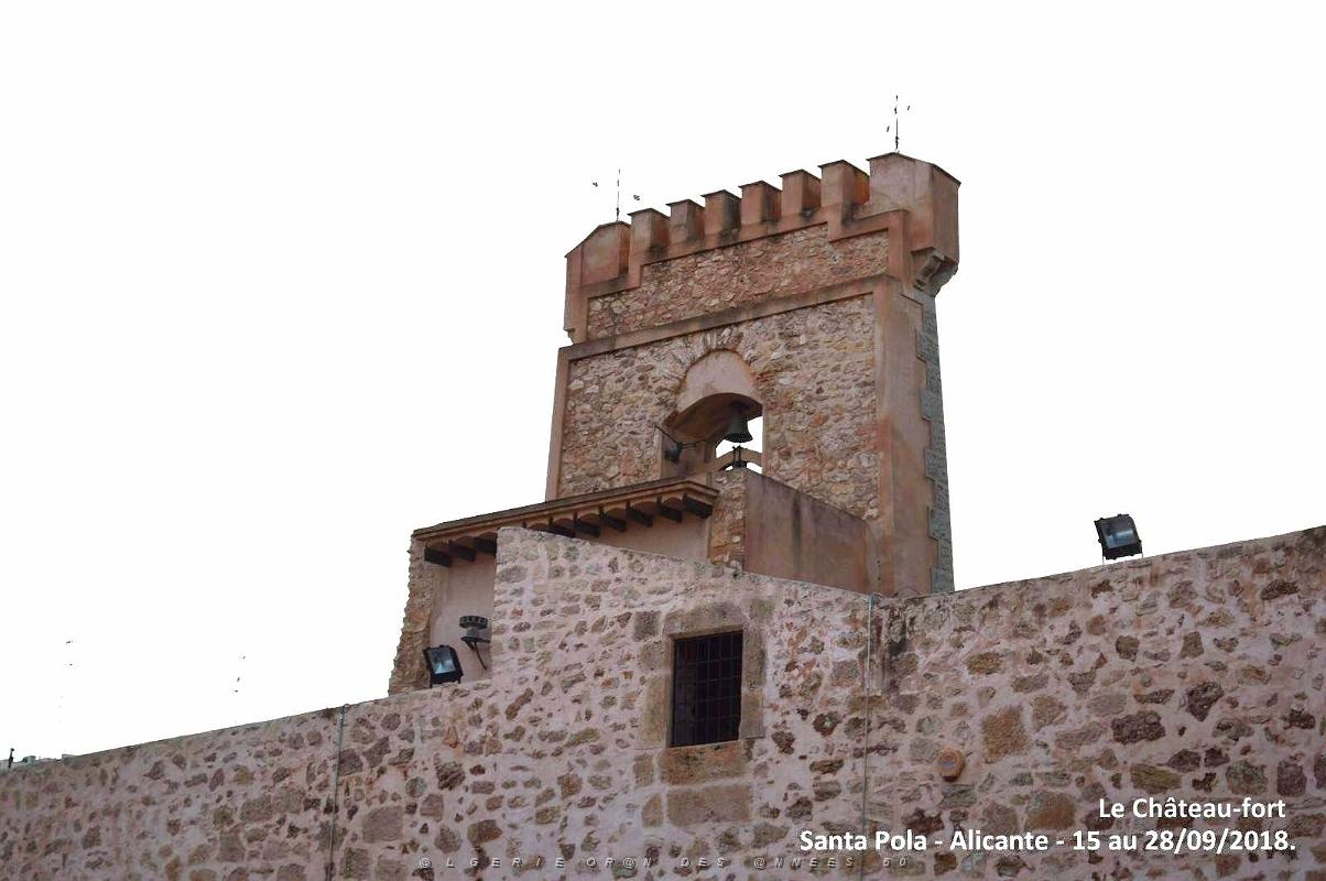 23 SANTA POLA CHATEAU FORT ET PLACE GLORIETA (59).JPG